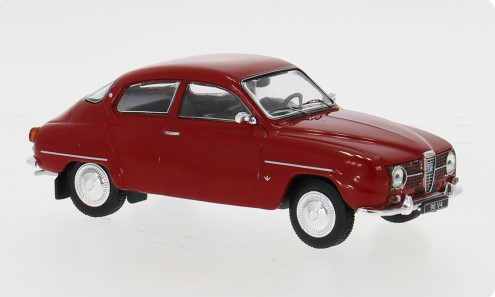 Saab 96 V4 1965 Rood - 1:43